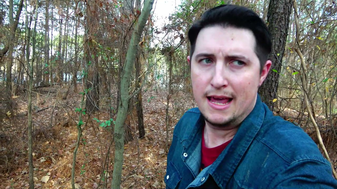 The Remains of RALEIGH SPEEDWAY:  NASCAR Speedway Remnants from the 50's Deep in the woods