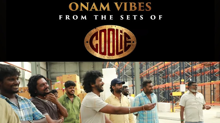 Onam Vibes From The Sets Of COOLIE |  Lokesh Dance Parithabangal😂| Super Star Rajinikanth | Anirudh
