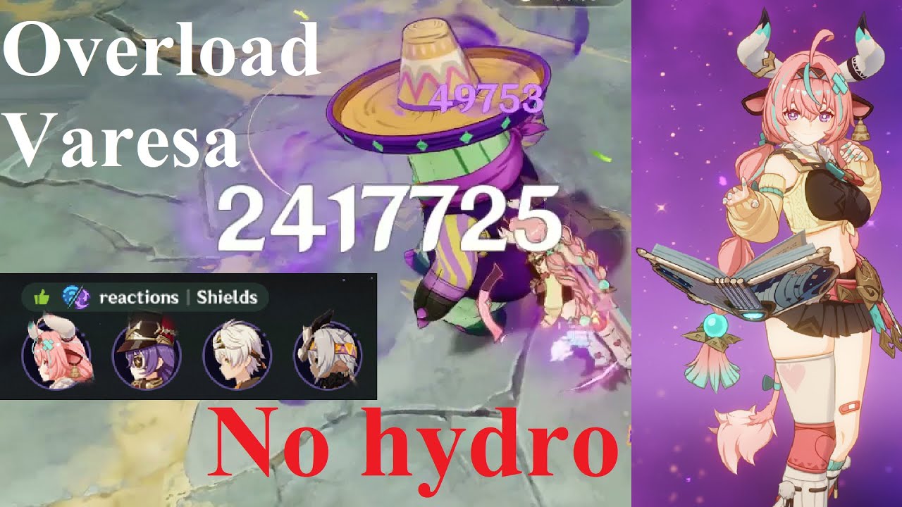 No Electro Charge sombrero cactus Varesa overload 5.8 stygian onslaught