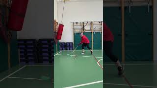 Тренировка #hockeyskills техника рук. #functionaltraining #hockeyplayers #icehockey