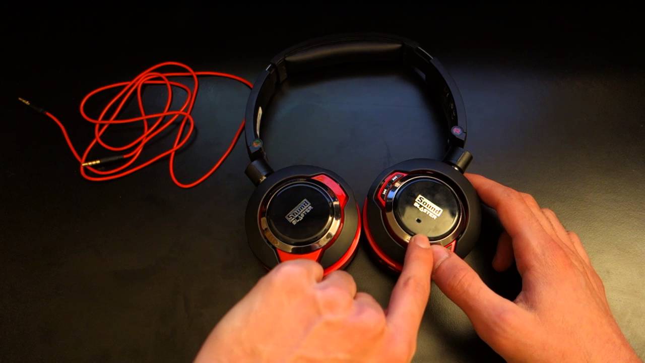 Creative Sound Blaster EVO Wireless Bluetooth Headset Review - By  TotallydubbedHD - YouTube