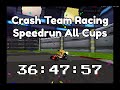 Crash Team Racing Speedrun All Cups [36:47:57]