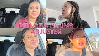 A FEW DAYS IN THE LIFE AS A CLAIMS ADJUSTER || HOLIDAY WORK WEEK || INSPECTIONS & DESK WORK