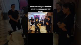 Reasons why you shouldn t enroll in massage school