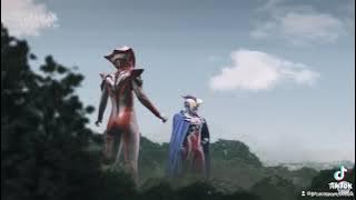 Ultraman zero x ultrawoman grigio!