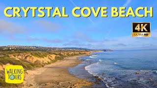 Crystal Cove State Beach | California Travel | 4K Walking Tour