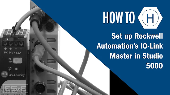 How to setup Rockwell Automation's IO Link Master in Studio 5000