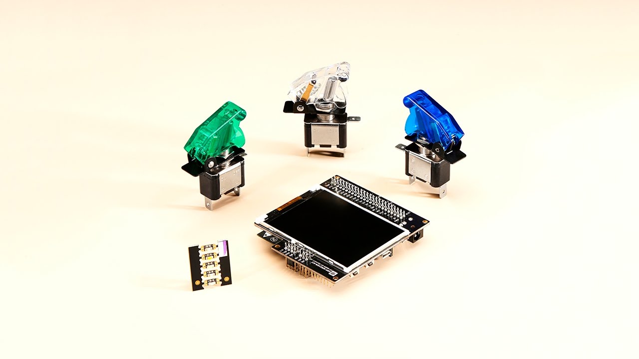 Illuminated Toggle Switch with Cover - Green : Adafruit Industries