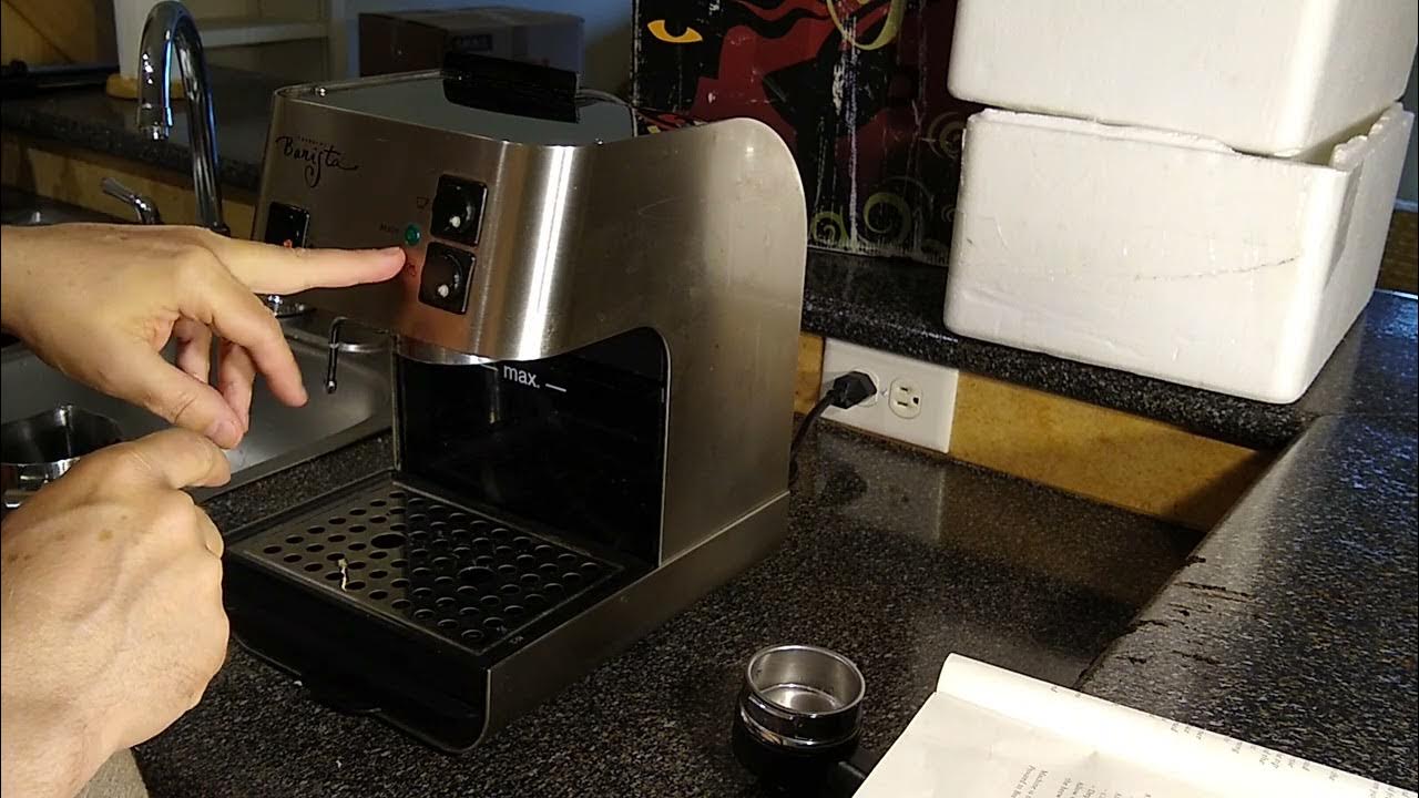 Starbucks Barista Saeco Coffee Espresso Maker Machine W/ Tamp