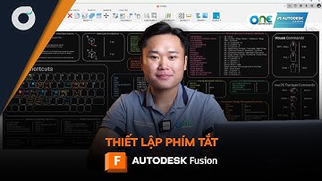 OneCAD | Thiết lập phím tắt trên Autodesk Fusion