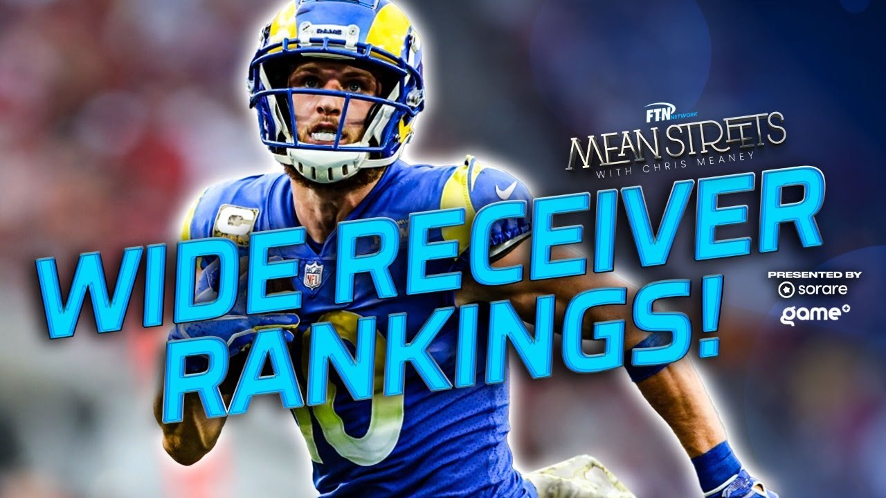 Fantasy Football Wide Receiver Rankings