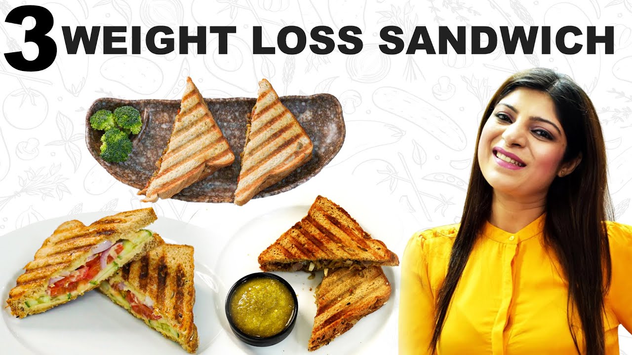 3 Weight Loss Sandwich Recipe In Hindi Weight Loss RecipeHealthy