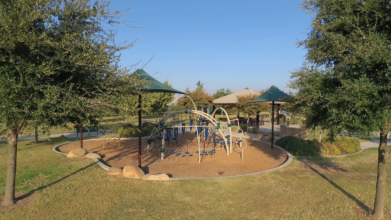 Lions Park Visalia, Ca. Aerial Footage YouTube