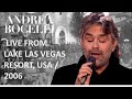 Capture de la vidéo Andrea Bocelli -  Live From Lake Las Vegas Resort, Usa / 2006 (Full Hd) (Remastered)