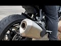 Kawasaki ninja zx25r 2023  modified stock exhaust sound and flyby