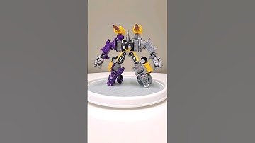 Transformers Fan Mode Custom Combiner: Triple Brunt (Zetar, Centurion Drone)