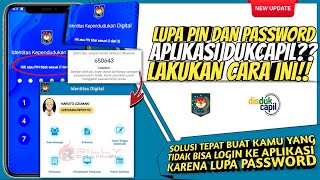 Cara mengatasi lupa pin aplikasi identitas kependudukan digital • Lupa kata sandi aplikasi dukcapil
