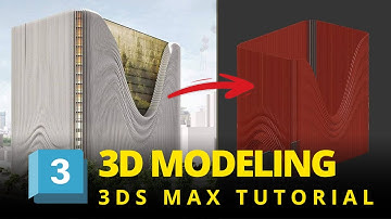 How to Model a Fluted Building with Organic Curves in 3ds Max (Inspired by Zaha Hadid)