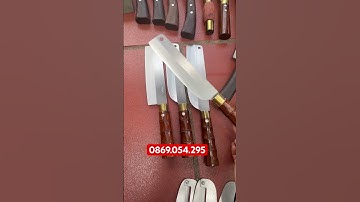 💥BỘ DAO THÁI THÉP TRẮNG.lh 0869.054.295