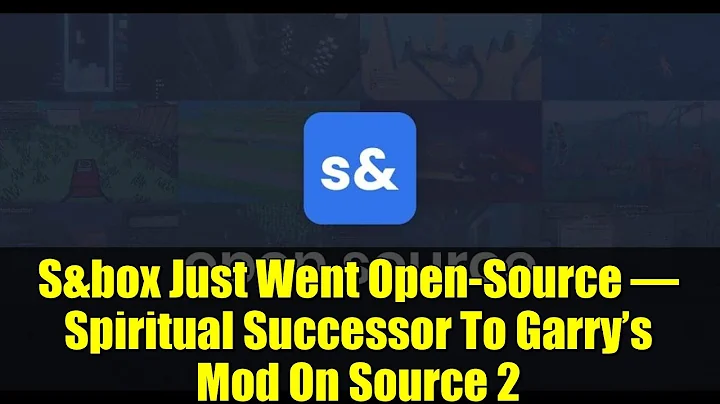 S&box Just Went Open-Source – Spiritual Successor To Garry’s Mod On Source 2