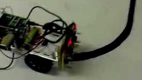 Parallax Boe Bot controlled by VB (.Net) to follow a black line!