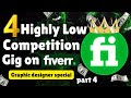 04 Highly Low Competition Gig on Fiverr for Graphic Designer Part 4/Fiverr gig ideas #fiverr #viral