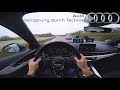 2017 Audi A4 3.0 V6 TDI | TOP SPEED on German Autobahn ✔