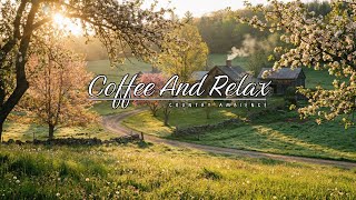 Peaceful Spring Farm Country Instrumental 🌱🏡 | Cozy Green Hills Ambience for Relaxing & Focus