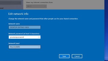 How to create wifi hotspot in Windows 10