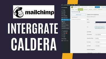 How to integrate Caldera Forms to Mailchimp