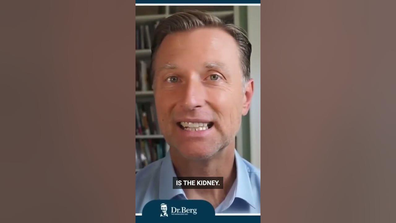 Dr. Berg explains the connection between puffy eyes and the kidney drberg edema kidney YouTube