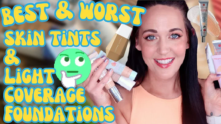 RANKING ALL OF MY SKIN TINTS WORST TO BEST 2023 🌼 NABLA, FENTY BEAUTY & MORE!