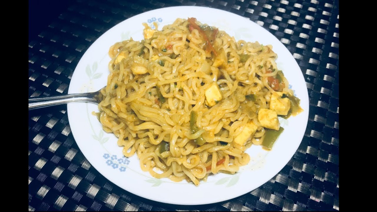 Spicy Maggi - Shreya's Kitchen