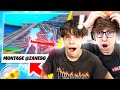 REACTION ai VOSTRI MONTAGE con MIO FRATELLO! FORTNITE ITA *miglior episodio*