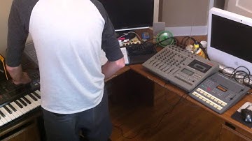 Sir Baar "071414" LIVE - Akai AX60, HR-16, MMT-8, Tascam 464