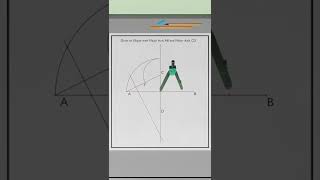 This Is The EASIEST Method To Draw An Ellipse Manually #shorts