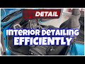 Detailing interiors efficiently  did he really rinseless wash that
