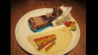 バック トゥ ザ フューチャーカフェでデロリアンのケーキ食べてきた Youtube バック トゥ ザ フューチャーカフェでデロリアンのケーキ食べてきた Youtube
