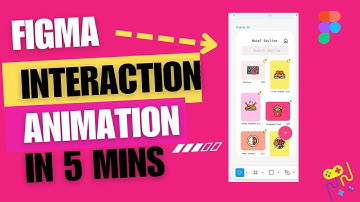 Interaction animation in Figma | Micro interaction |Easy tutorial |Smart Animate