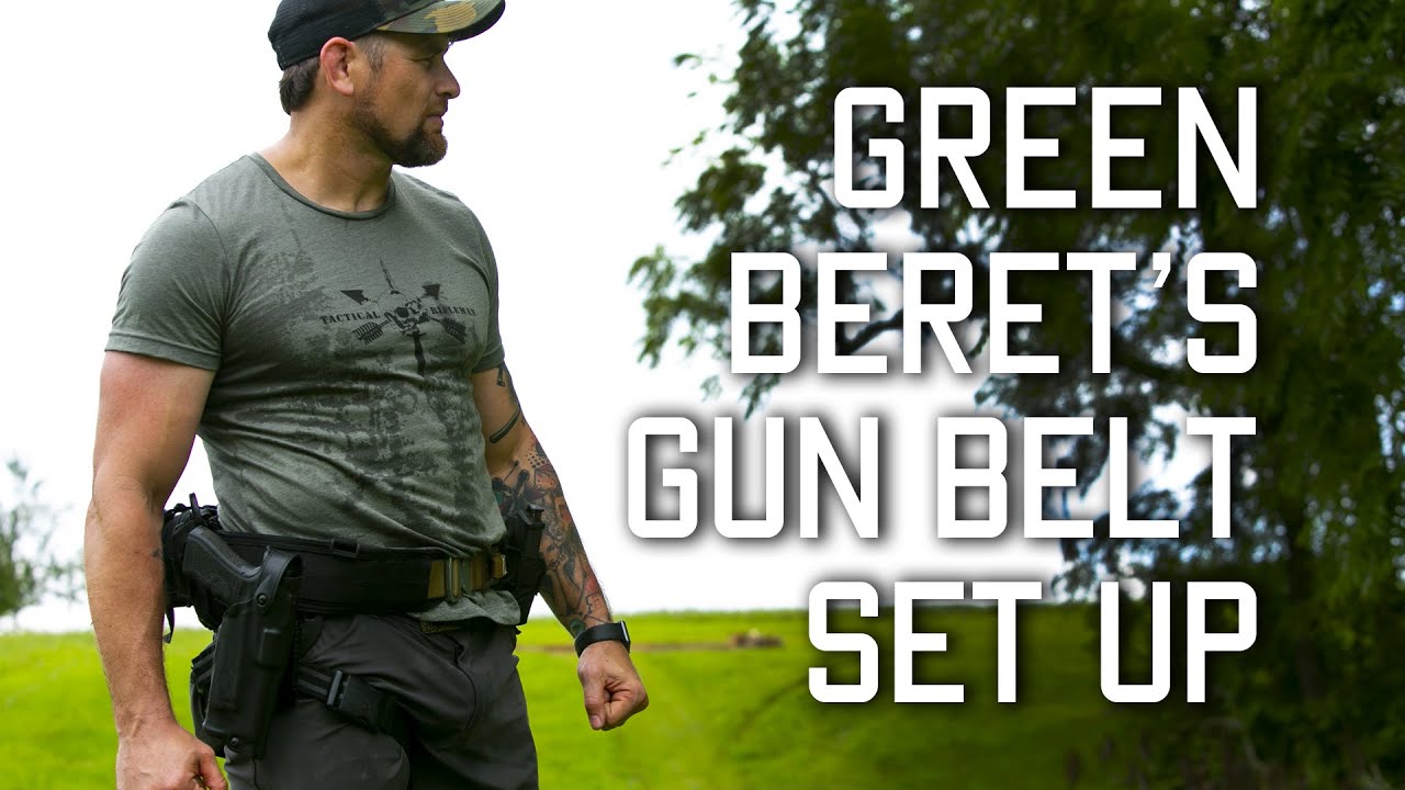 Download How A Green Beret Sets Up His Gun Belt | Tactical Rifleman