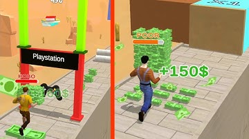 Money run 3d in All Level Game Mobile Walkthrough New Trailer Update Gameplay iOS, Android GEOMNP97