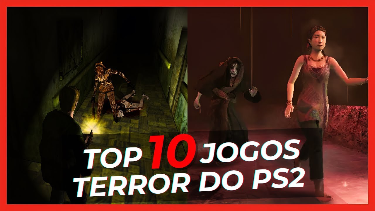 OS 20 MELHORES JOGOS DE TERROR NO PS2 QUE IRÃO TE DAR MUITO SUSTO!!! 