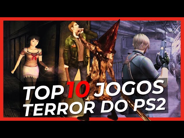 TOP 10 JOGOS DE TERROR DESCONHECIDOS DO PS2 