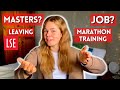 Lets chat  qa of post uni plans grad jobsmasters marathon training  thoughts on leaving lse