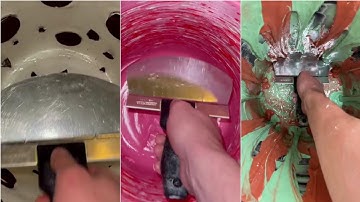 Satisfying bucket cleaning compilation