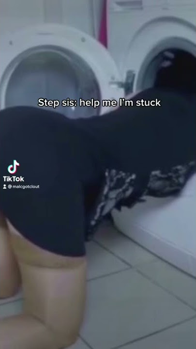 When Step Sis Gets Stuck In Wash Machine