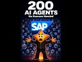 SAP’s 200 AI Agents Will Run Your Company — No Humans Needed 😱