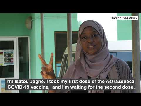 #VaccinesWork: Isatou Jagne Is Vaccinated ✌?