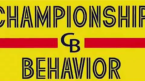 Team Championship Behavior 2021 Kendall Hale