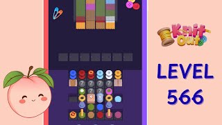 Knit Out Level 566 Walkthrough | VERY HARD LEVEL 🔥 🔥 | Full Gameplay | HD